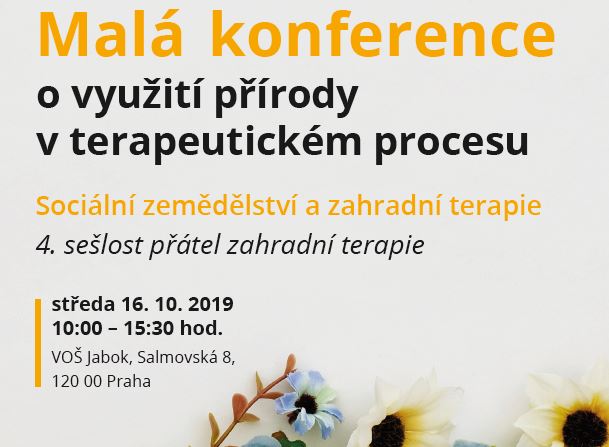 Malá konference o využití přírody v terapeutickém procesu